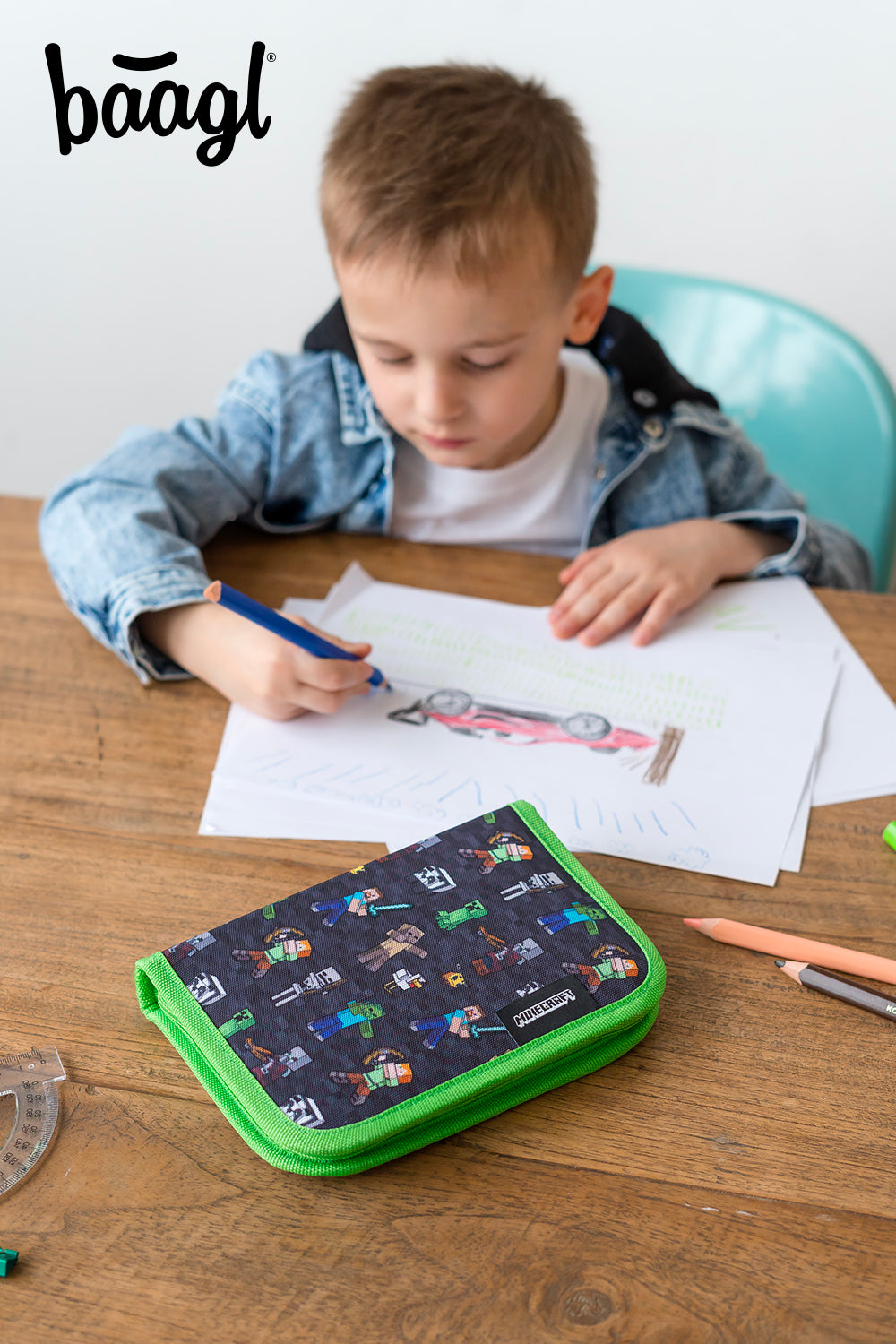 Federmäppchen 1-Fach Minecraft