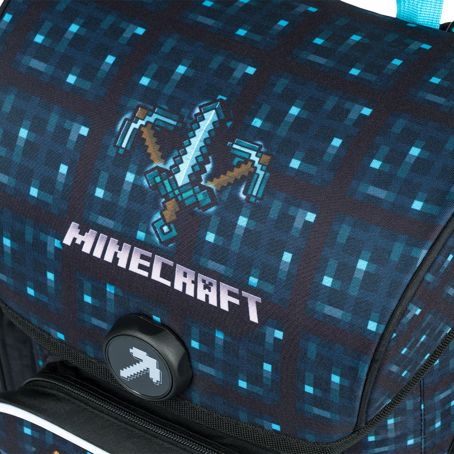 Schulranzen Ergo Minecraft Blue Axe
