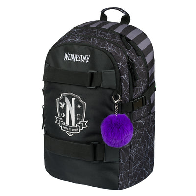 Schulrucksack Skate Wednesday Nevermore