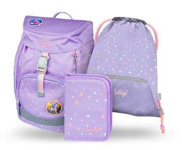 Airy Lieblingstiere Rucksack-Set 3tlg: Rucksack, Federmäppchen, Turnbeutel