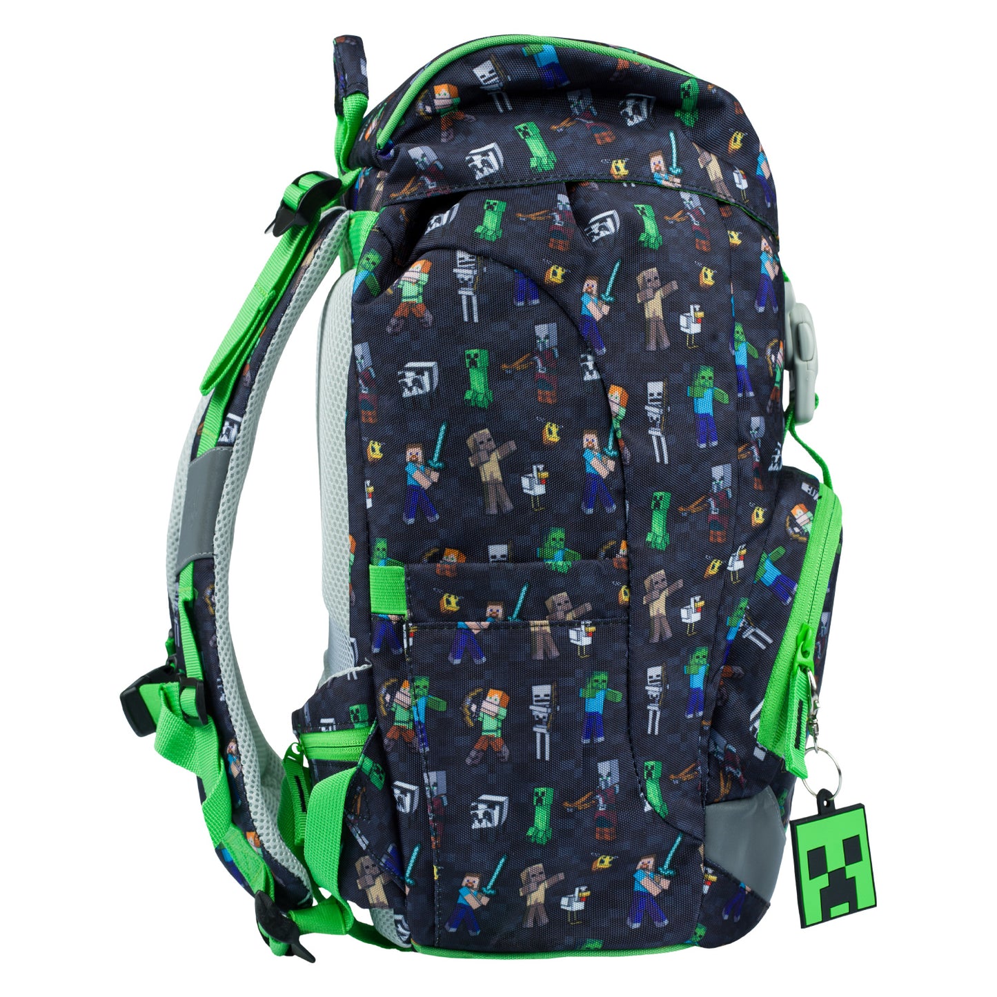 Airy Minecraft Rucksack-Set 3tlg: Rucksack, Federmäppchen, Turnbeutel