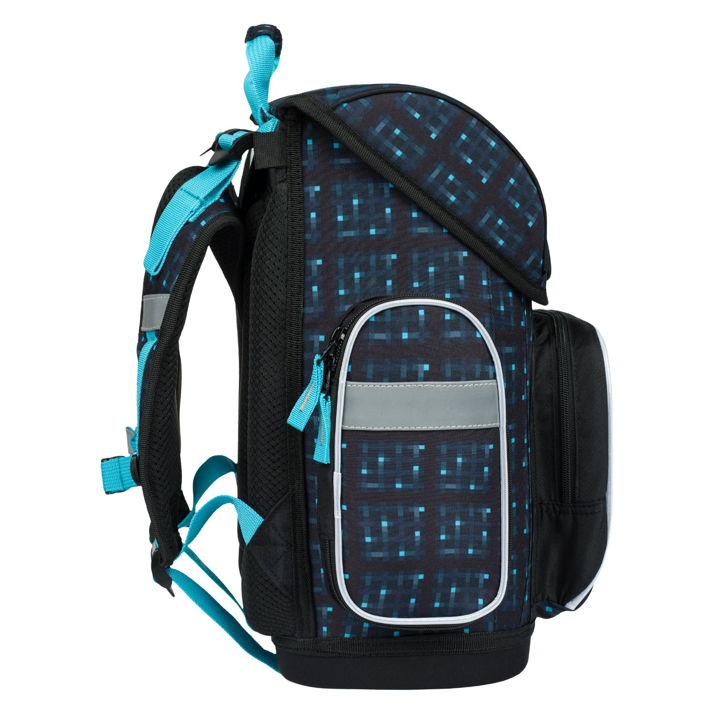 Ergo Minecraft Blue Axe Schulranzen-Set 3tlg: Schulranzen, Federmäppchen, Turnbeutel