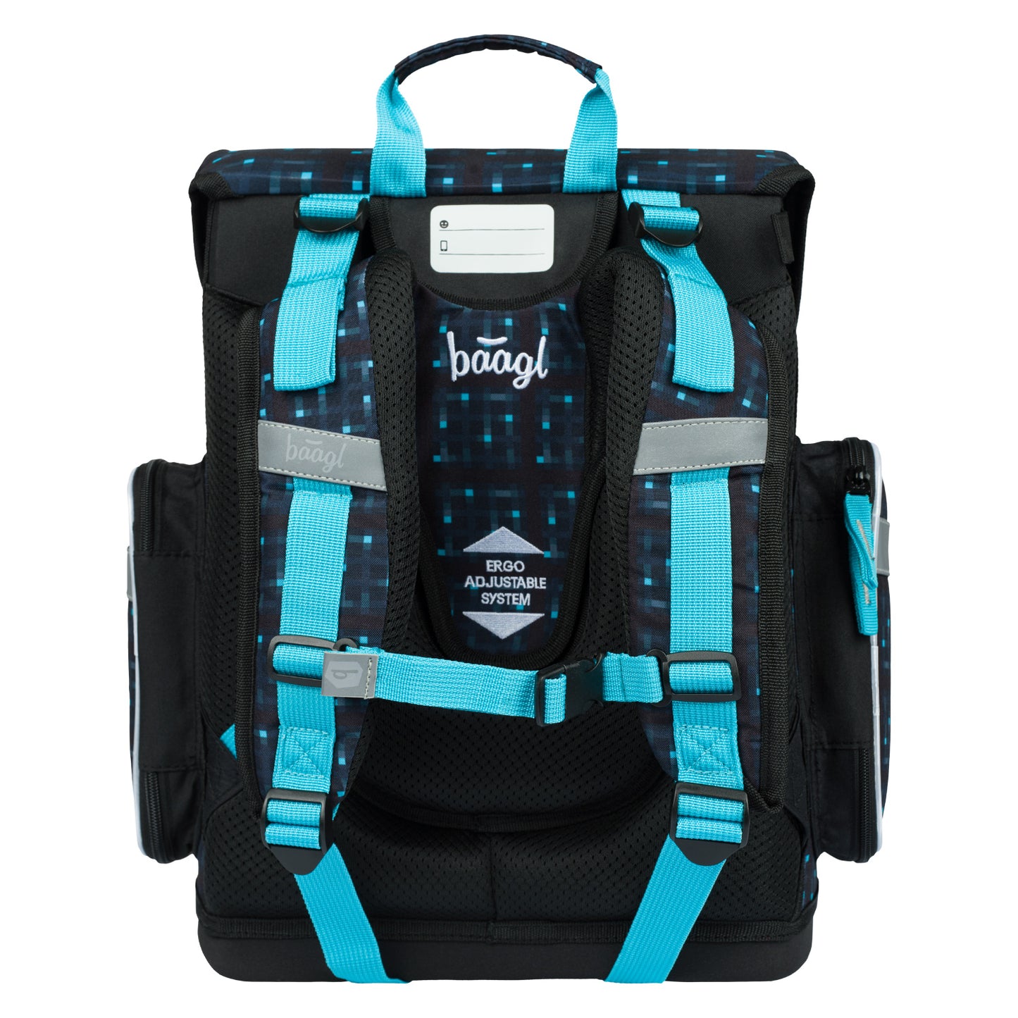 Ergo Minecraft Blue Axe Schulranzen-Set 3tlg: Schulranzen, Federmäppchen, Turnbeutel