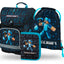 Ergo Minecraft Blue Axe Schulranzen-Set 3tlg: Schulranzen, Federmäppchen, Turnbeutel