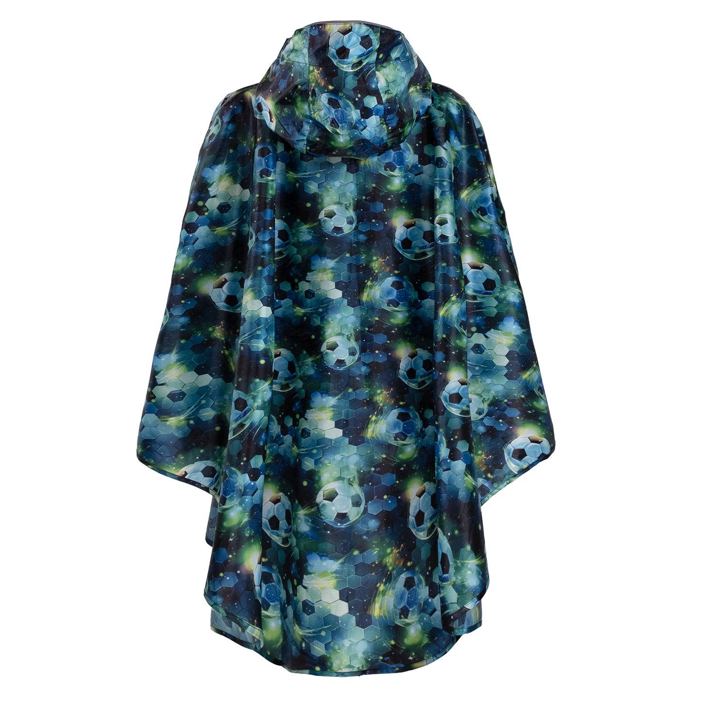 Outdoor-Regenponcho Fußball Gr. XS (90 -110 cm)