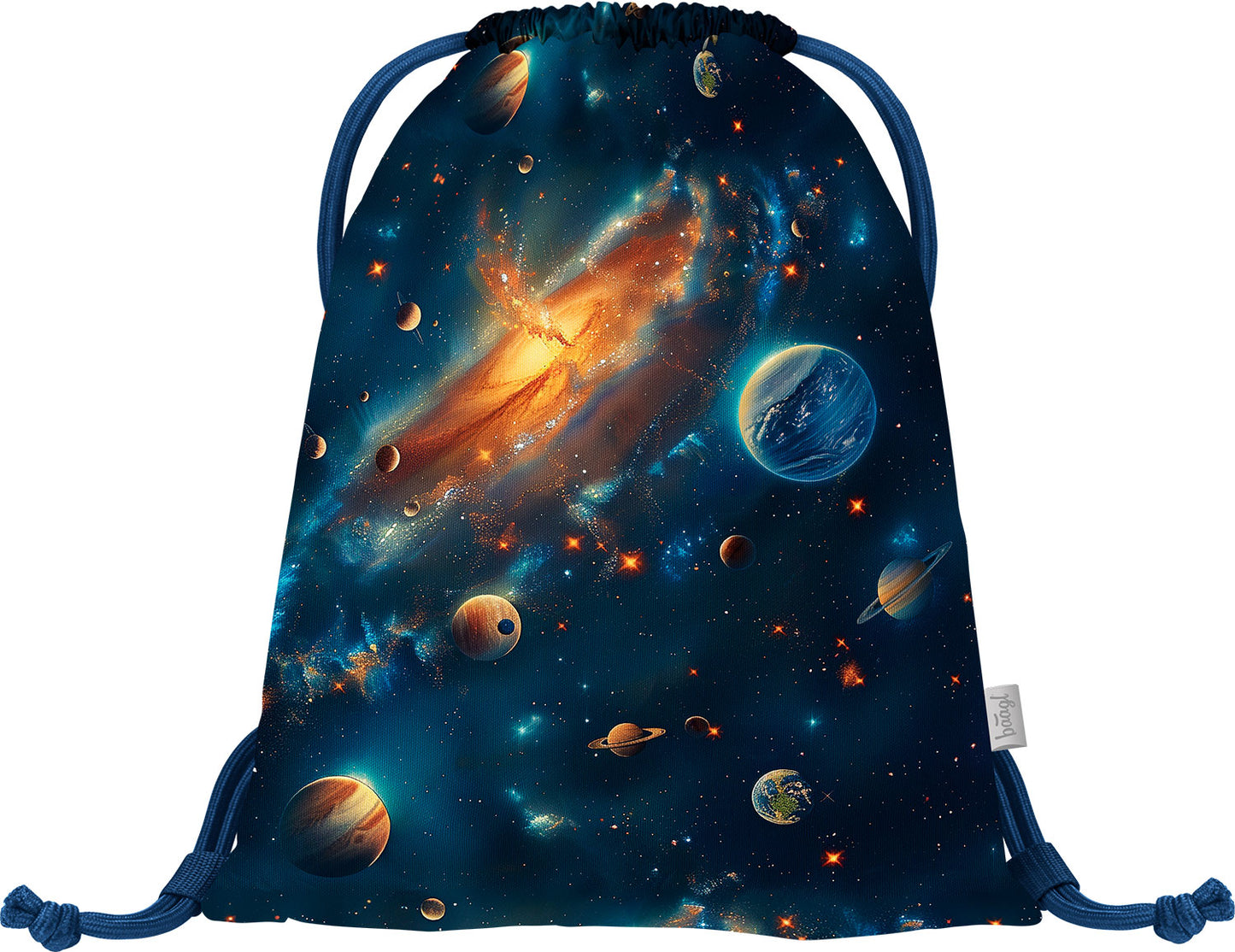 AIRY Weltraum Rucksack-Set 3tlg: Rucksack, Federmäppchen, Turnbeutel