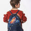 AIRY Weltraum Rucksack-Set 3tlg: Rucksack, Federmäppchen, Turnbeutel