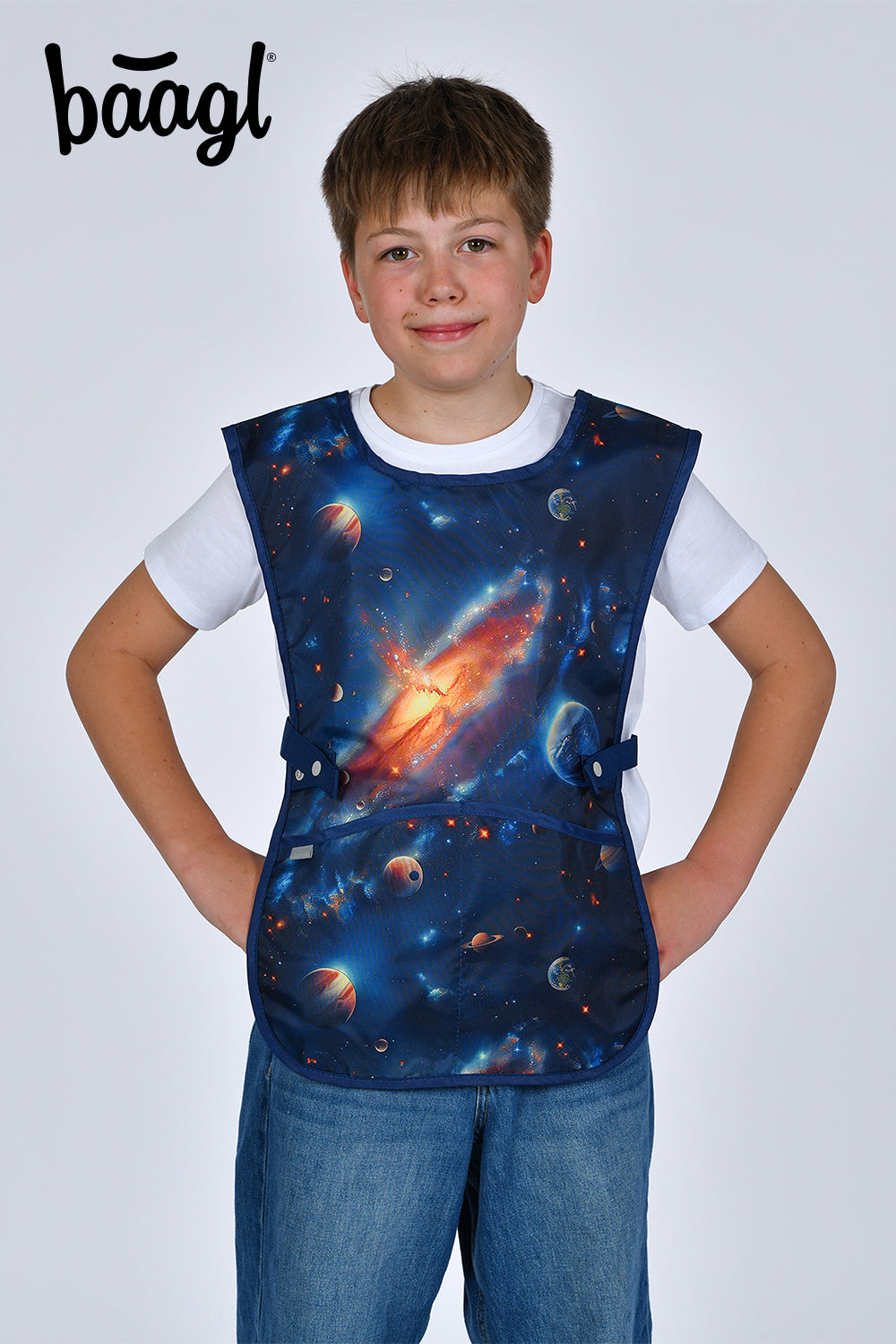 Kinderschürze Weltraum