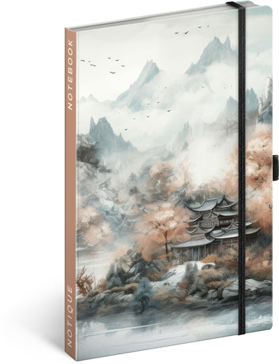 Notizbuch Japan, liniert, 13 x 21 cm