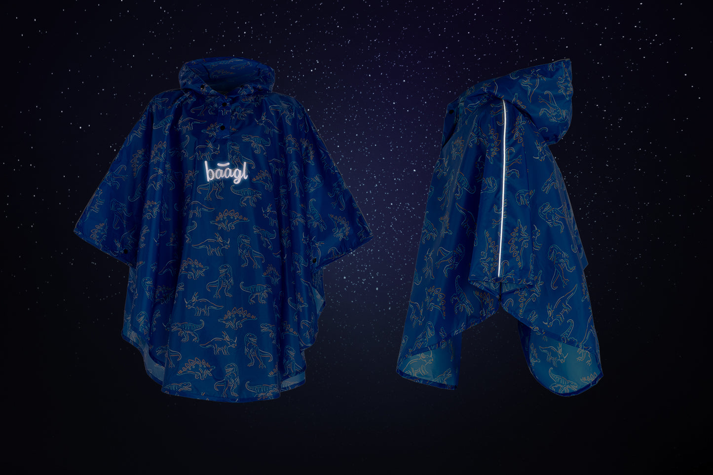 Outdoor-Regenponcho Dino Gr. XS (90 -110 cm)