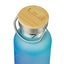 Thermoflasche mit Bambusdeckel Gradient blau-violett, 500 ml