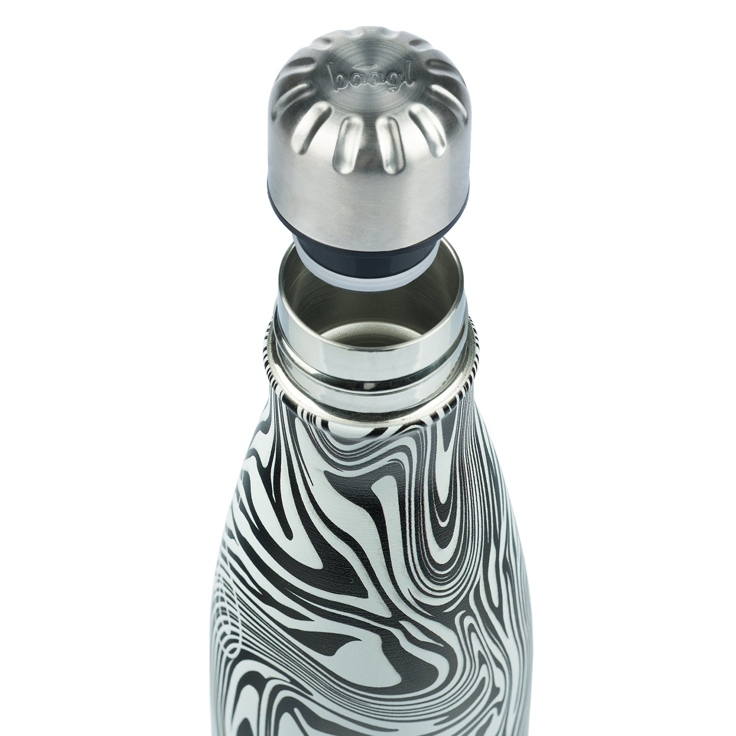 Thermosflasche mit Metalldeckel Mixture, 500 ml