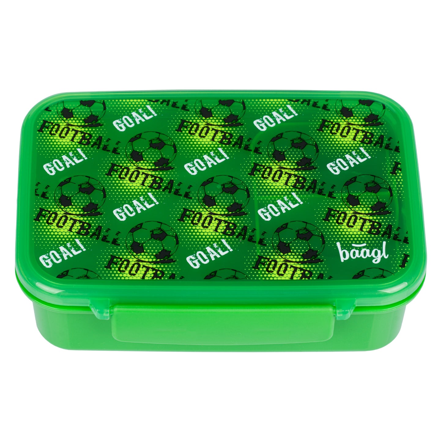 Brotdose mit Trennwänden Fußball