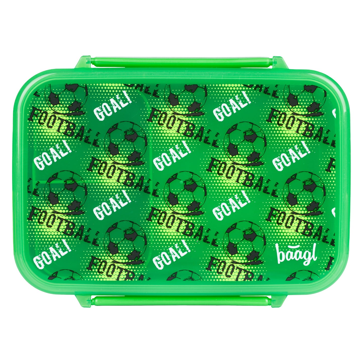 Brotdose mit Trennwänden Fußball
