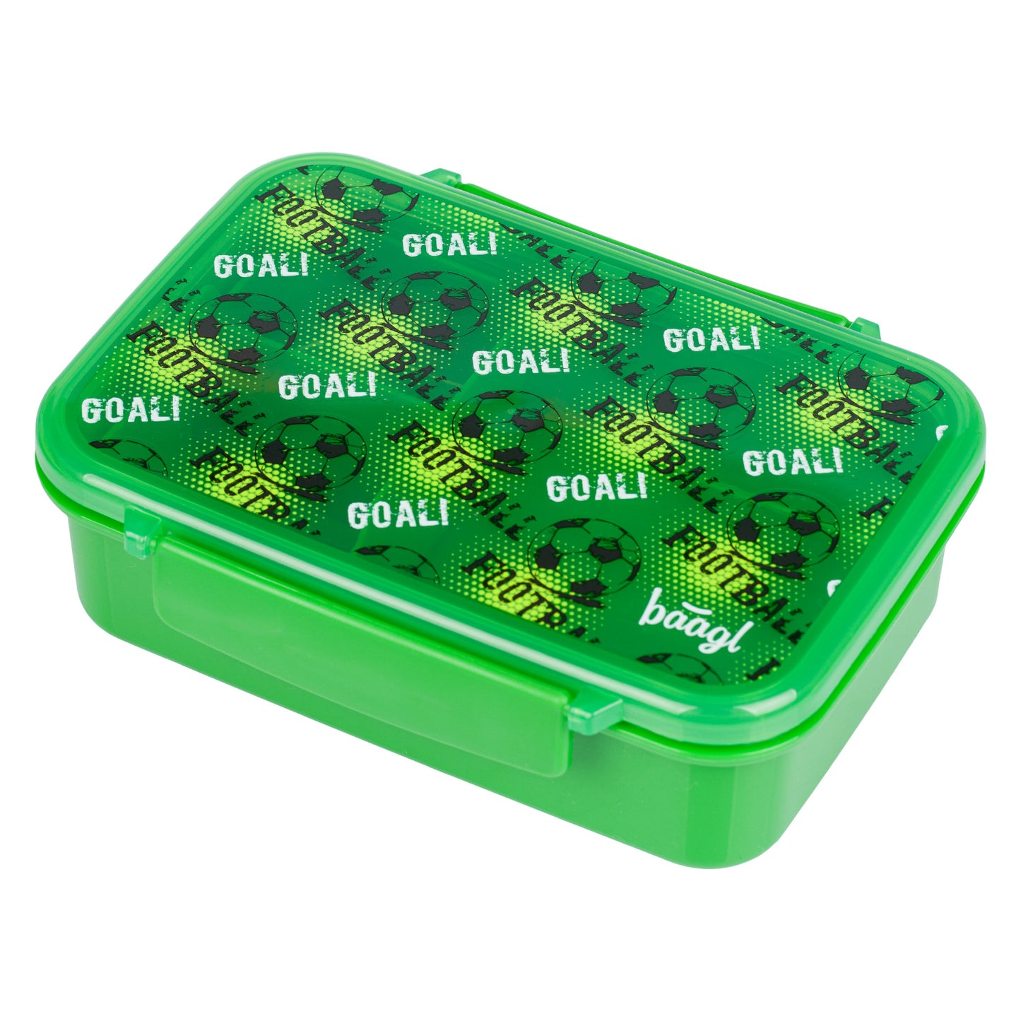 Brotdose mit Trennwänden Fußball