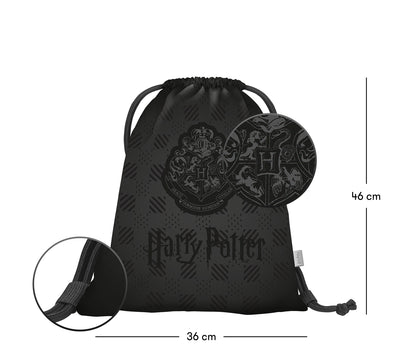 Turnbeutel Harry Potter Hogwarts Schwarz