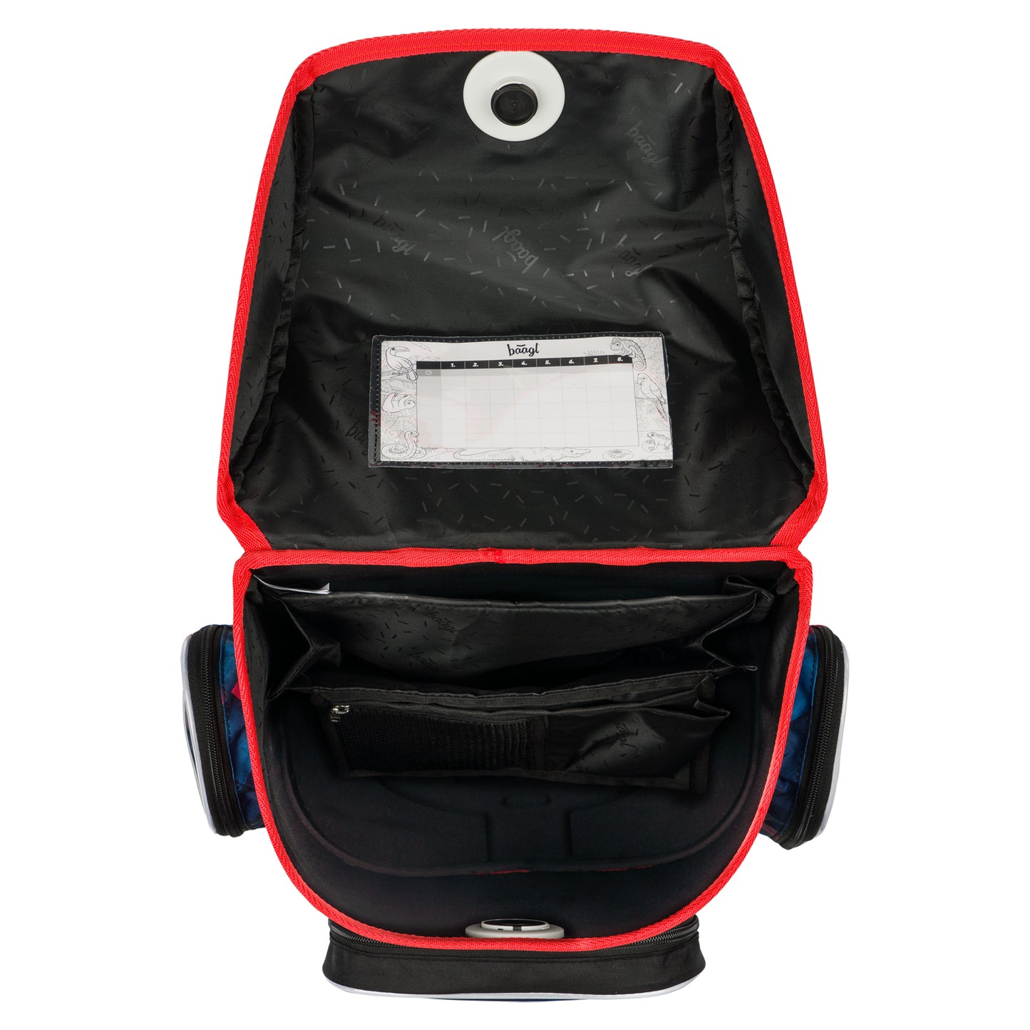 Ergo Lebensretter Schulranzen-Set 5tlg: Schulranzen, Federmäppchen, Turnbeutel, Schürze, Geldbeutel