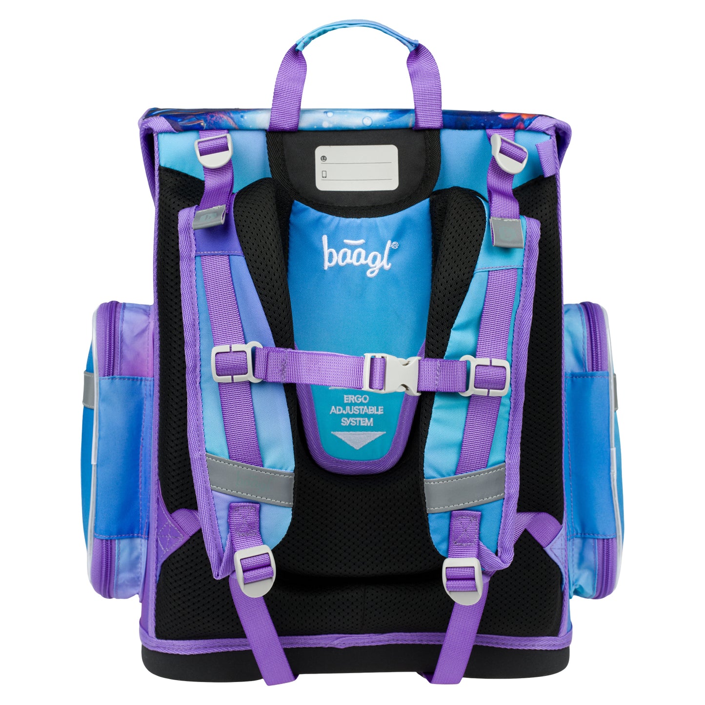 Ergo Axolotl Schulranzen-Set 5tlg: Schulranzen, Federmäppchen, Turnbeutel, Schürze, Geldbeutel