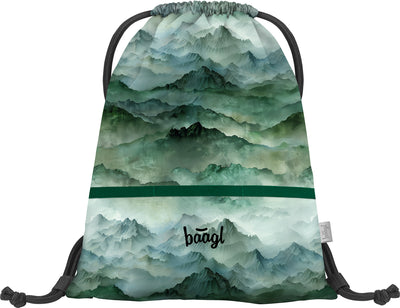 Turnbeutel mit Tasche Dino