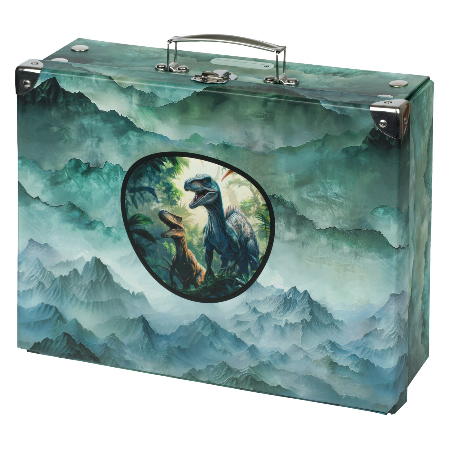 Faltkoffer mit geschmiedeten Ecken Dino