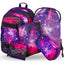 Skate Galaxy Rucksack-Set 5tlg: Rucksack, Federmäppchen, Turnbeutel, Geldbörse, Heftmappe