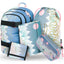 Skate Moon Rucksack-Set 5tlg: Rucksack, Federmäppchen, Turnbeutel, Geldbörse, Heftmappe