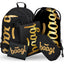 Skate Gold Rucksack-Set 5tlg: Rucksack, Federmäppchen, Turnbeutel, Geldbörse, Heftmappe