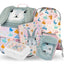 Zippy Bunny Schulranzen-Set 5tlg: Schulranzen, Federmäppchen, Turnbeutel, Heftmappe, Brotdose