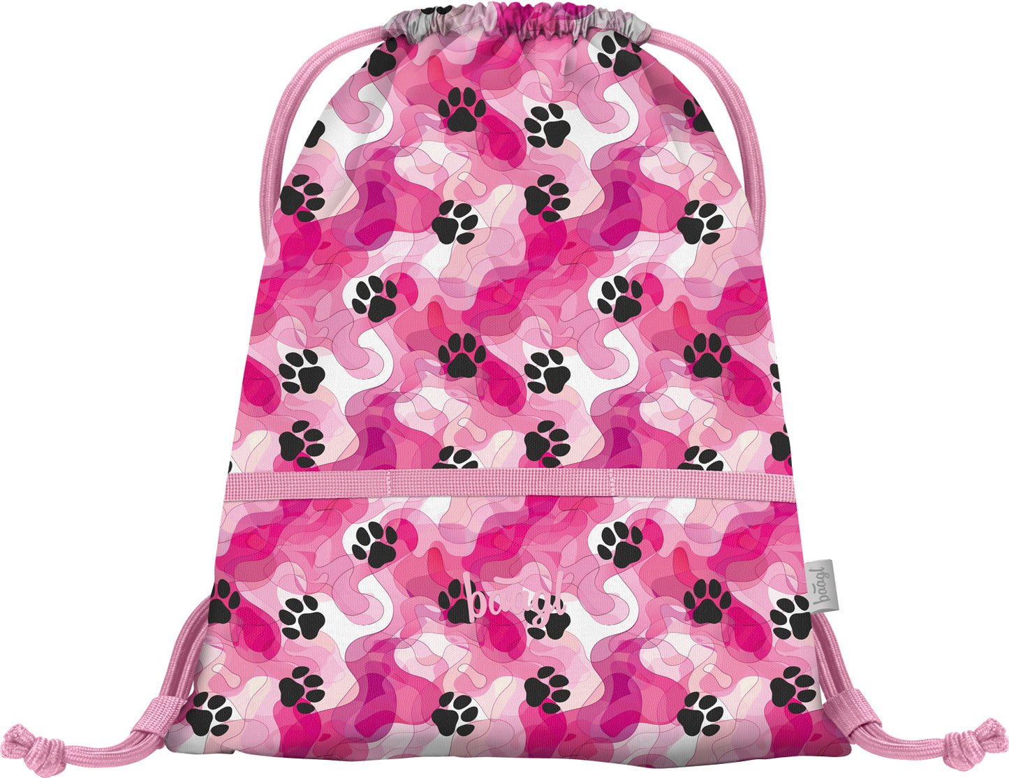 Turnbeutel mit Tasche Pfötchen