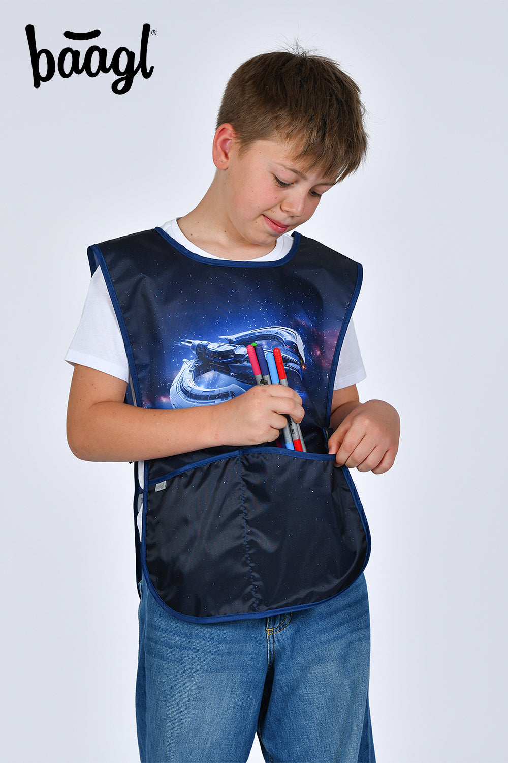 Kinderschürze Space Ship