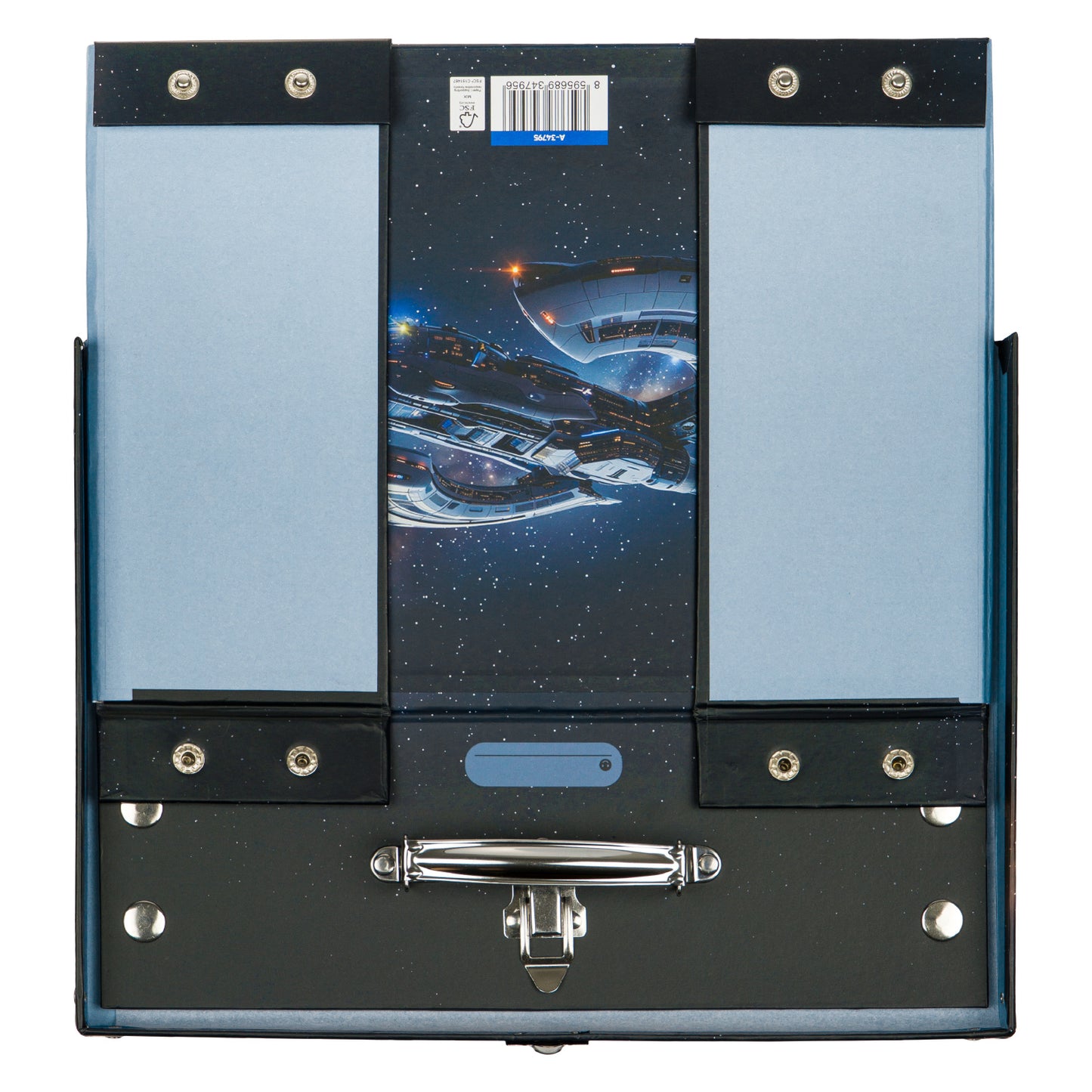 Faltkoffer mit geschmiedeten Ecken Space Ship