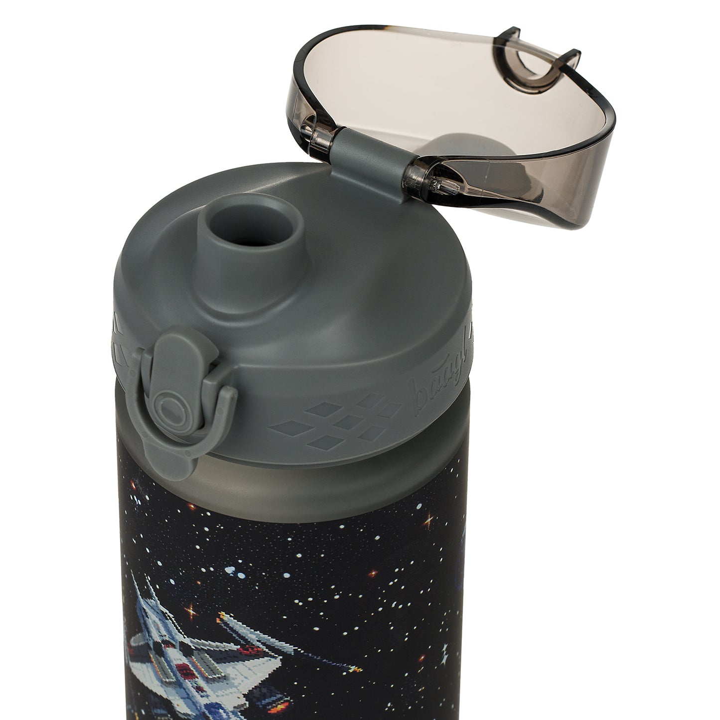 Tritan Trinkflasche Pixel Space, 500 ml