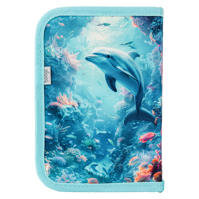 Federmäppchen 1-Fach Delphin