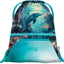 Turnbeutel mit Tasche Delphin
