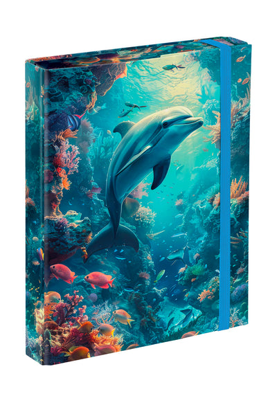 Heftmappe A5 Delfin