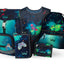 AIRY Chill Rucksack-Set 5tlg: Rucksack, Federmäppchen, Turnbeutel, Schürze, Geldbeutel