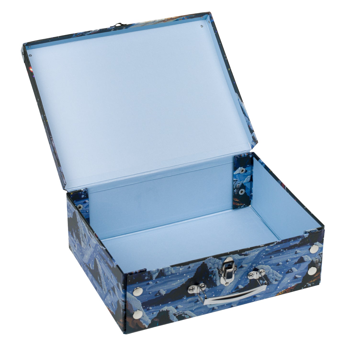 Faltkoffer mit geschmiedeten Ecken Pixel Space