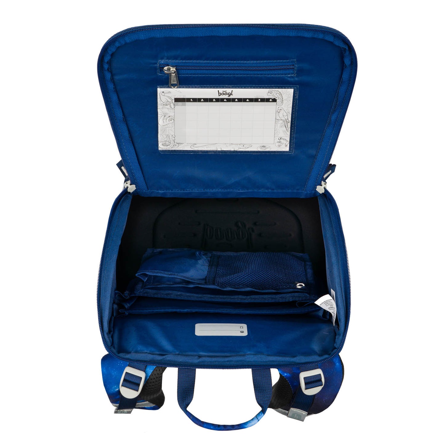 Zippy Space Ship Schulranzen-Set 5tlg: Schulranzen, Federmäppchen, Turnbeutel, Schürze, Geldbeutel