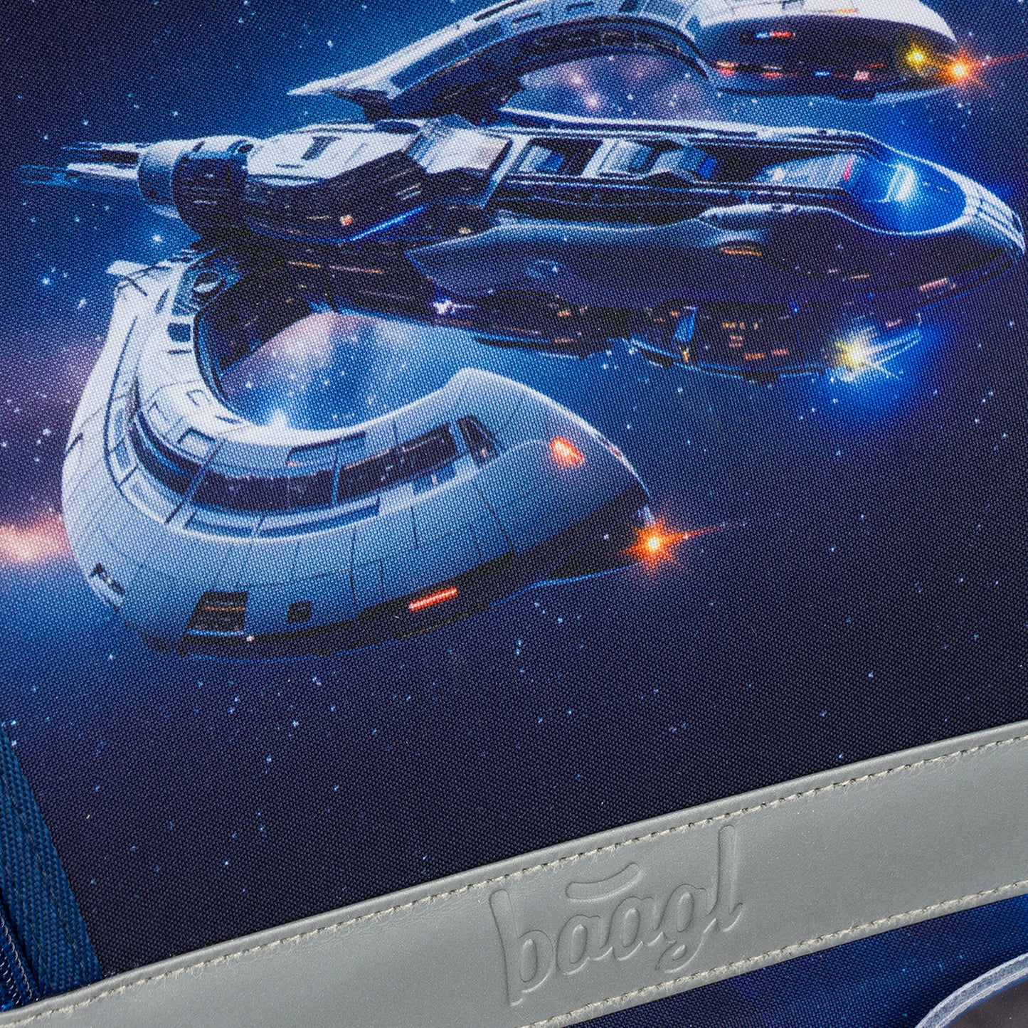 Zippy Space Ship Schulranzen-Set 5tlg: Schulranzen, Federmäppchen, Turnbeutel, Schürze, Geldbeutel