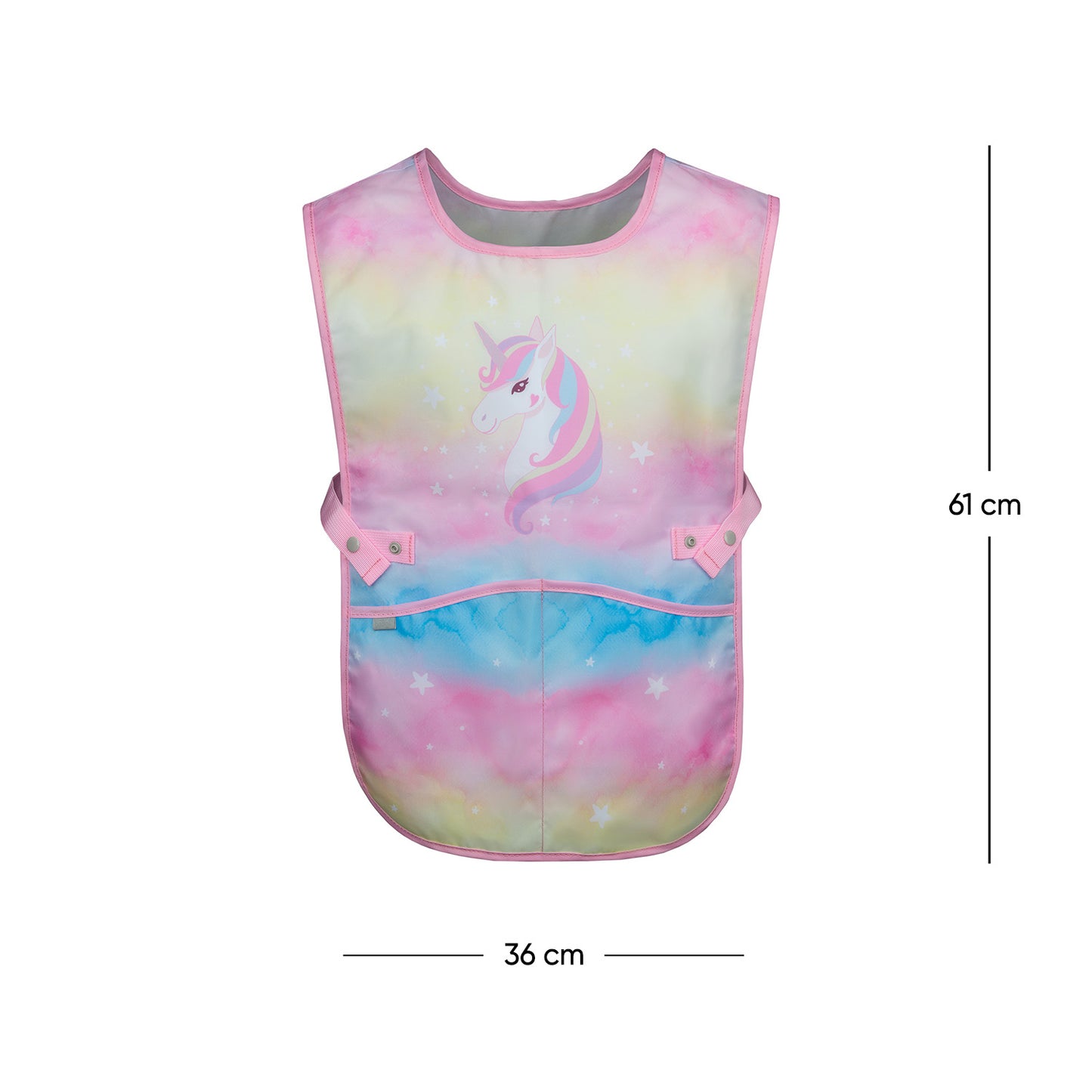 Kinderschürze Regenbogen Einhorn