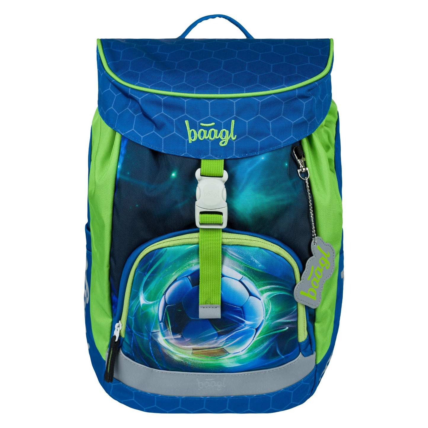 Airy Fussball Ball Rucksack-Set 5tlg: Rucksack, Federmäppchen, Turnbeutel, Heftmappe, Brotdose