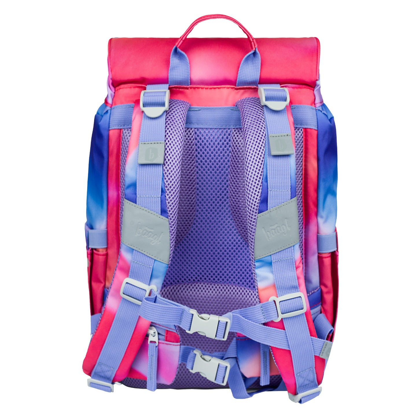 Airy Rainbow Rot Rucksack-Set 5tlg: Rucksack, Federmäppchen, Turnbeutel, Heftmappe, Brotdose