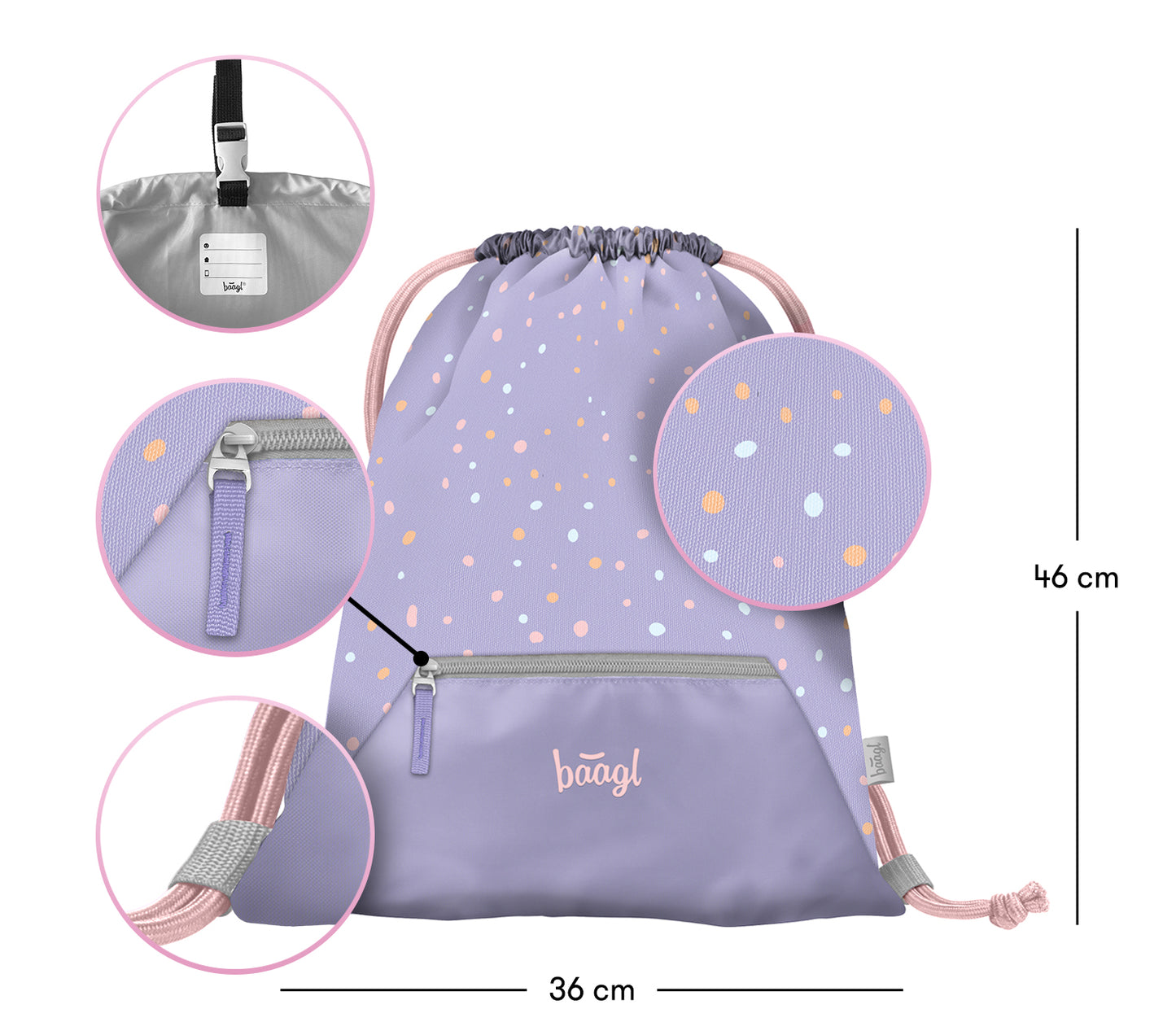 Airy Lieblingstiere Rucksack-Set 5tlg: Rucksack, Federmäppchen, Turnbeutel, Heftmappe, Brotdose