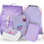 Airy Lieblingstiere Rucksack-Set 5tlg: Rucksack, Federmäppchen, Turnbeutel, Heftmappe, Brotdose