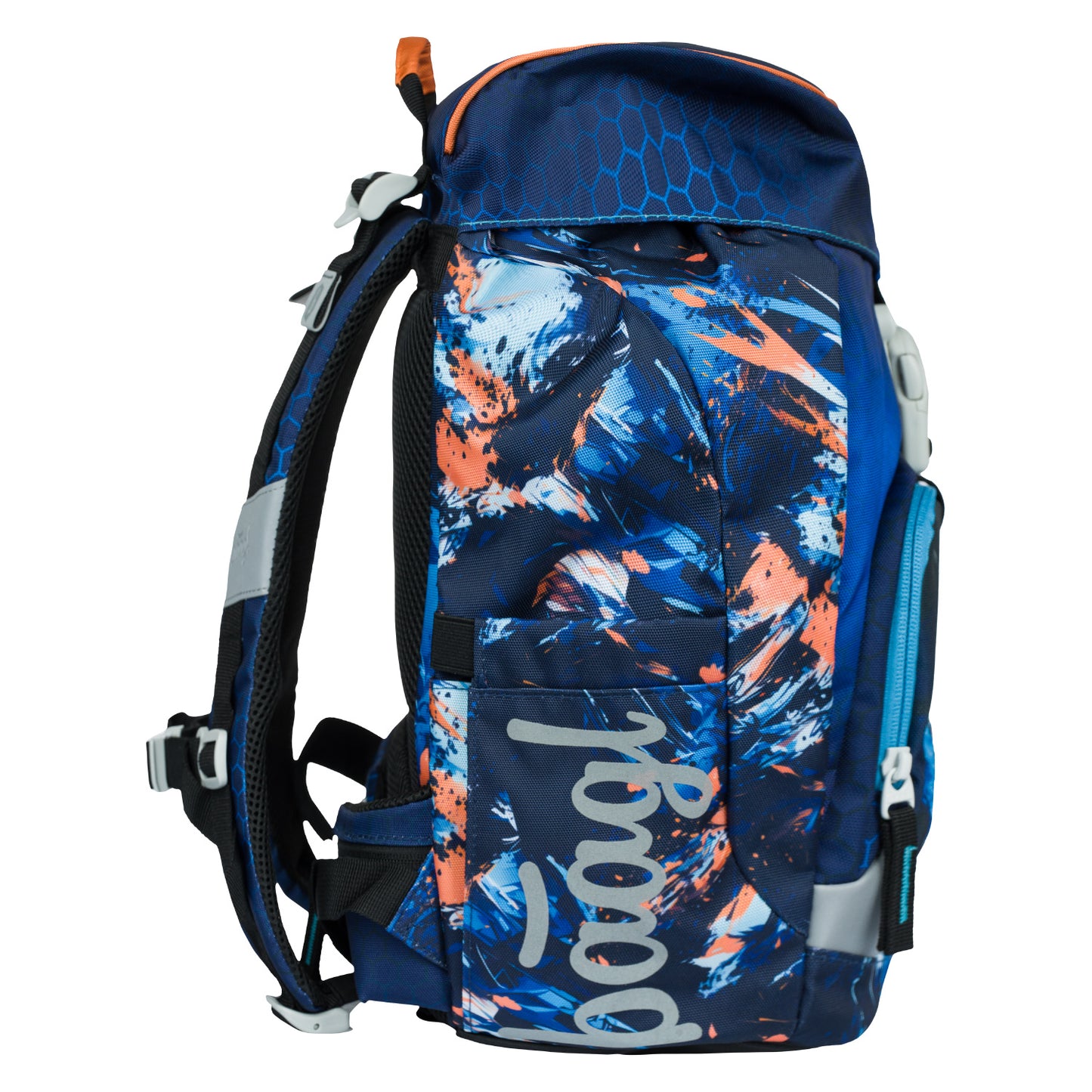 Airy Motorrad Rucksack-Set 5tlg: Rucksack, Federmäppchen, Turnbeutel, Heftmappe, Brotdose