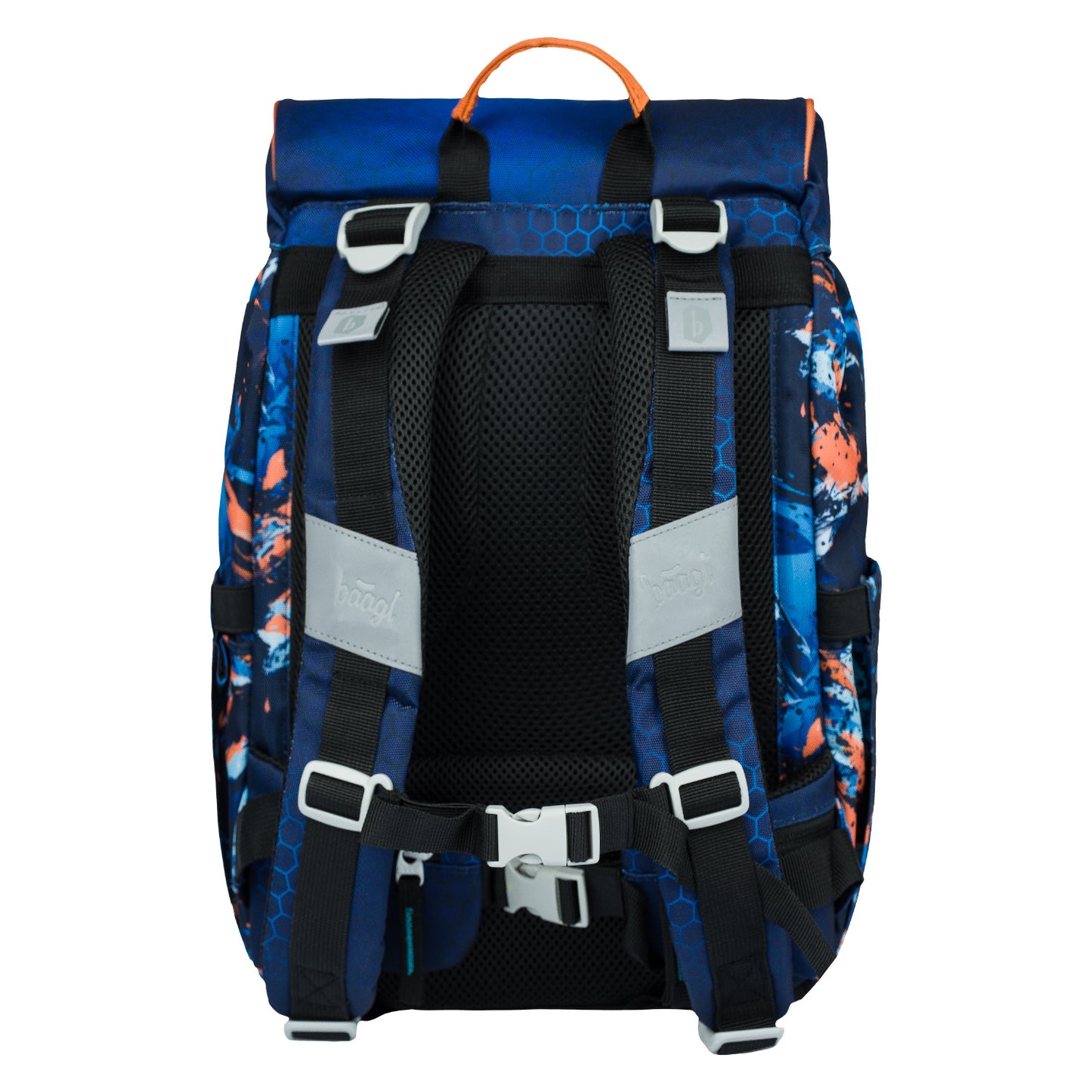Airy Motorrad Rucksack-Set 5tlg: Rucksack, Federmäppchen, Turnbeutel, Heftmappe, Brotdose