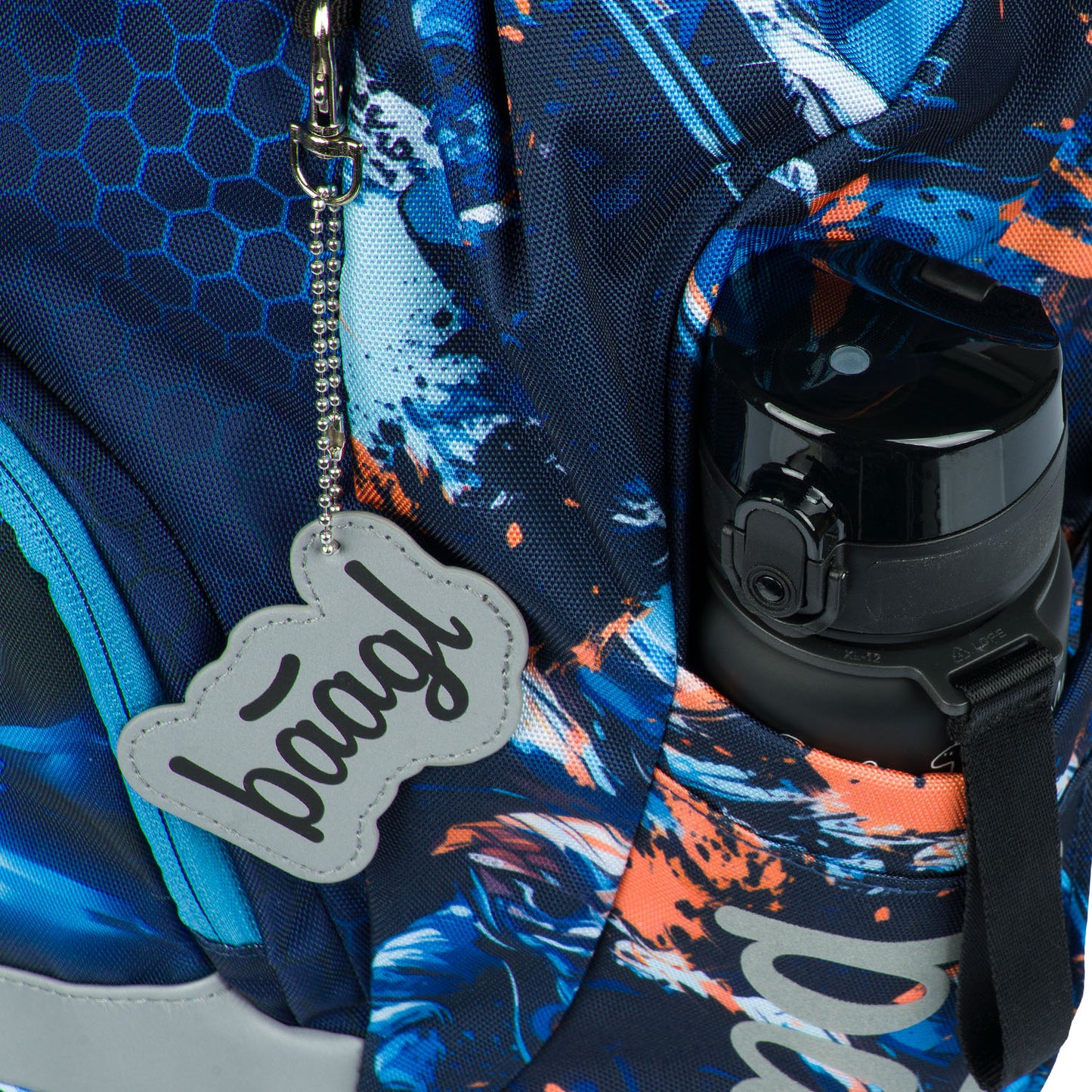 Airy Motorrad Rucksack-Set 5tlg: Rucksack, Federmäppchen, Turnbeutel, Heftmappe, Brotdose
