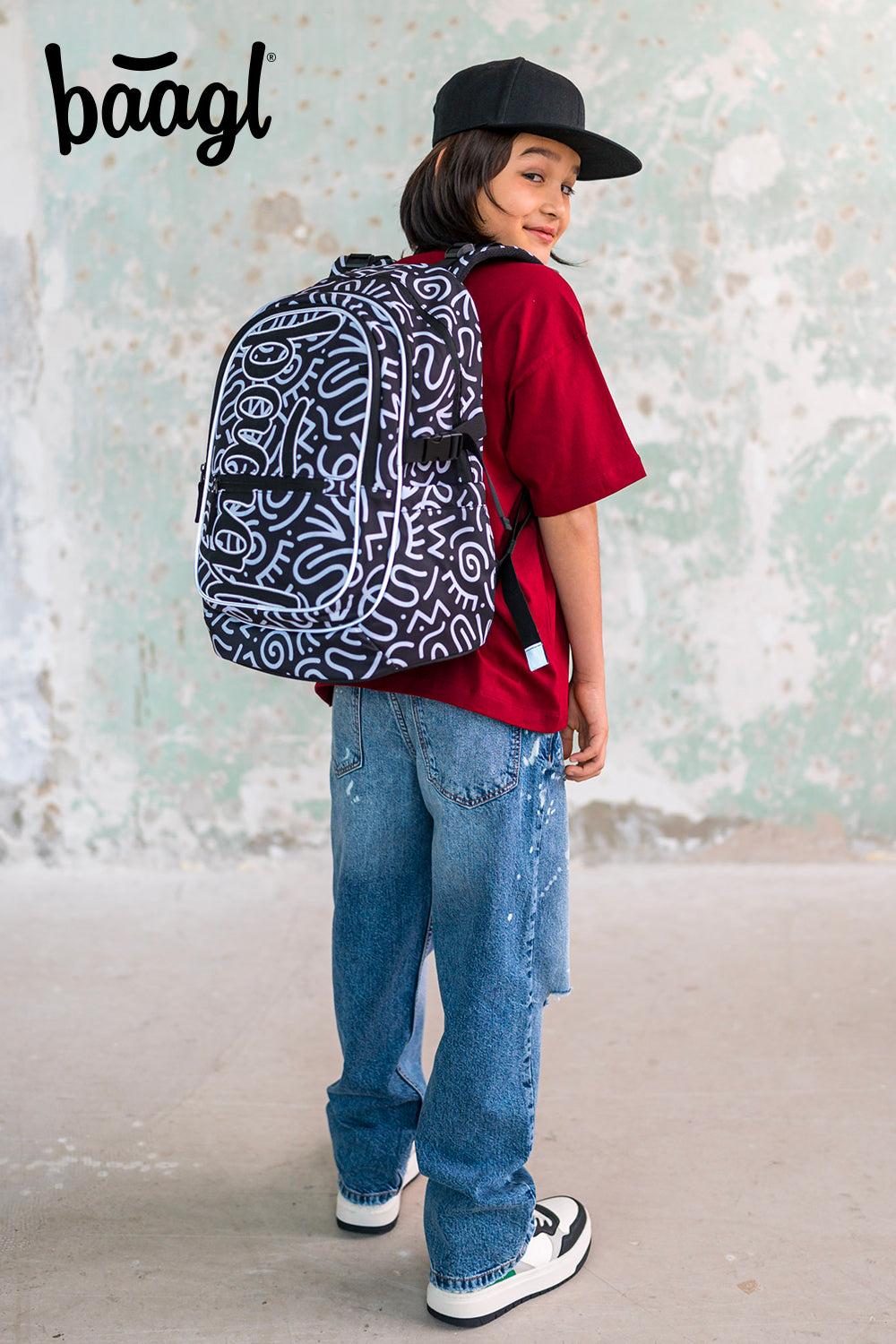 Core Element Rucksack-Set 5tlg: Rucksack, Federmäppchen, Turnbeutel, Geldbörse, Heftmappe