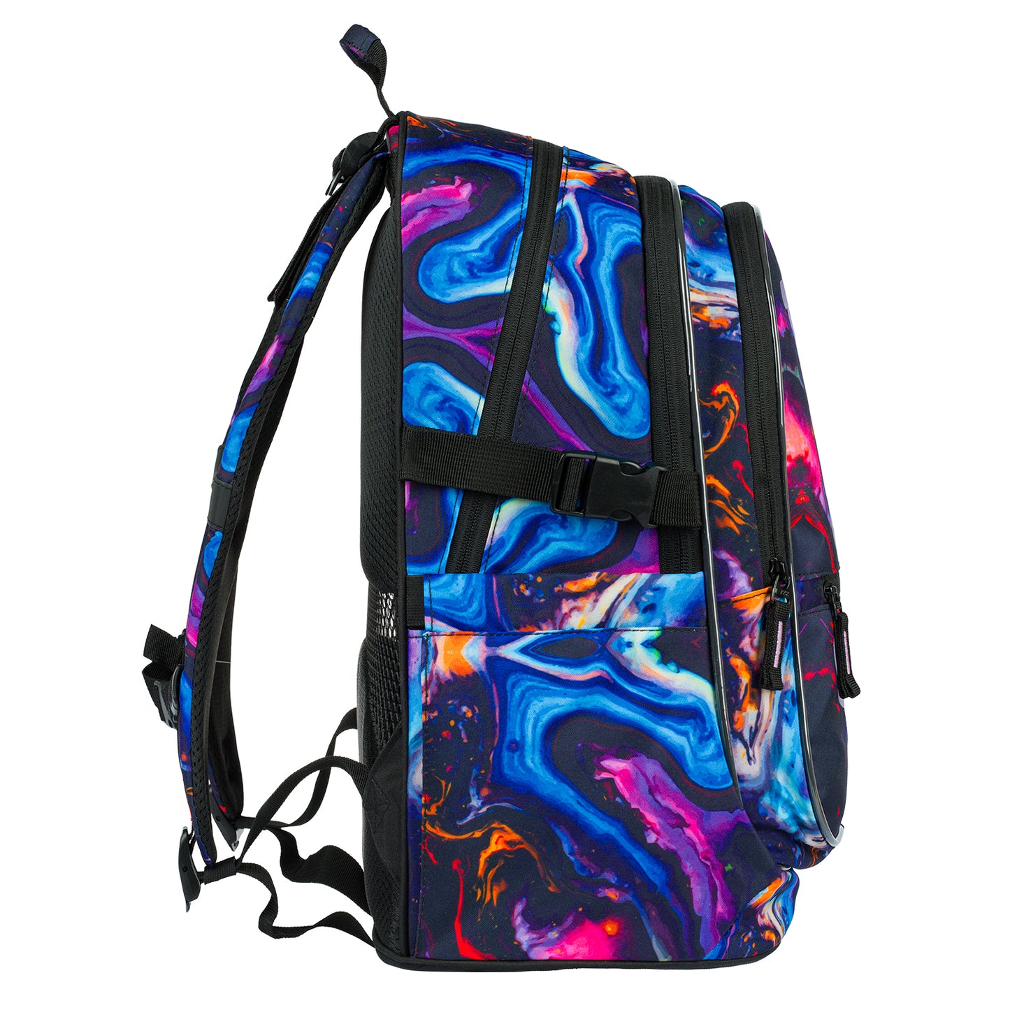 Core Marble Rucksack-Set 5tlg: Rucksack, Federmäppchen, Turnbeutel, Geldbörse, Heftmappe