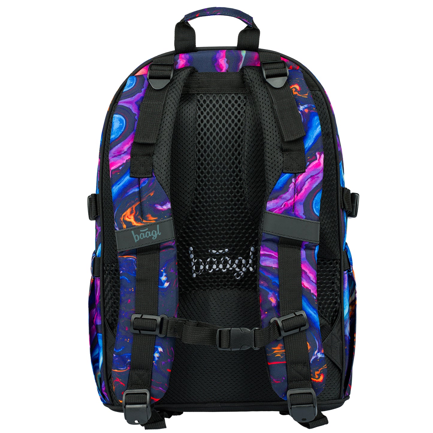 Core Marble Rucksack-Set 5tlg: Rucksack, Federmäppchen, Turnbeutel, Geldbörse, Heftmappe
